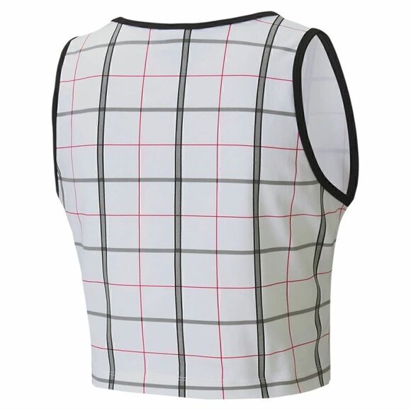 Sporty Chic: NWT Puma Women’s Recheck Pack Tank Top - Picture 3 of 4